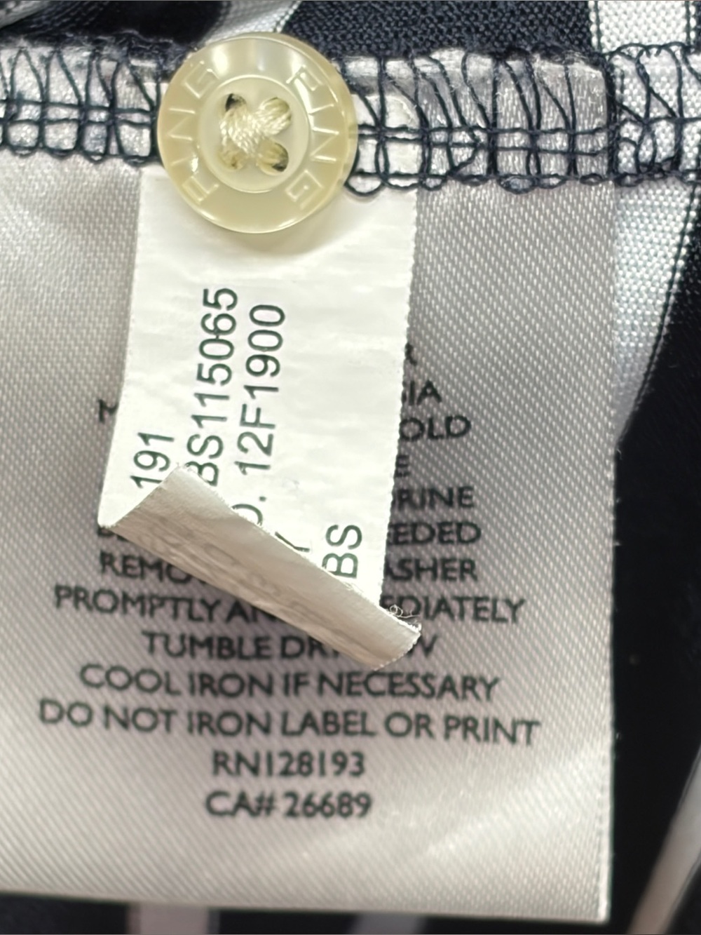 Ping Kent State Golden Flashes Polo Golf Performance Shirt Men’s Lg Blue Stripes - Picture 8 of 10